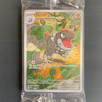 2 X Sealed Pokémon Tyrunt 070 Promo 100 HP Get Angry   Mega Evolution 2026 X 2