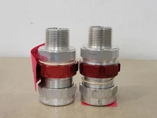 SURPLUS NEW THOMAS & BETTS STX100-467 1" Star Teck Cable Fitting (Box of 2)