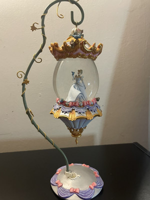 Disney Cinderella Hanging Snow Globe and Vine Stand