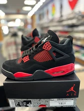 *USED* Jordan 4 Retro Red Thunder