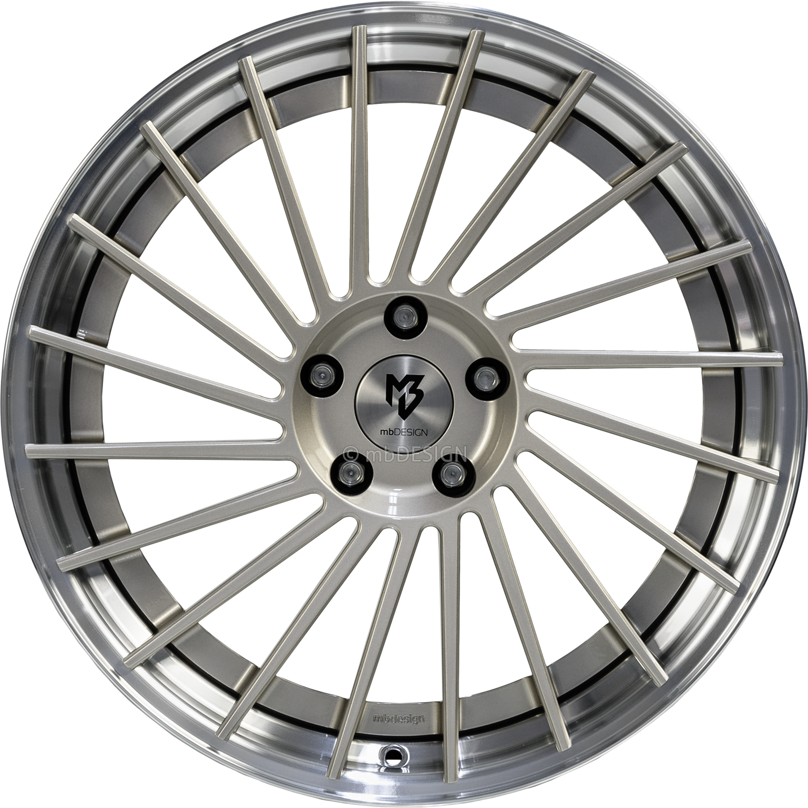 2X Mbdesign Aluminiumrad Geschmiedet Zweiteilig VR3.2 9,0X20 Zoll (Konkaves-image