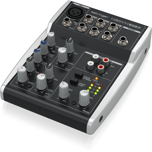XENYX X502S 5 CHANNEL MIXER Restock Deal - Picture 3 of 4
