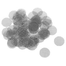 Pipe Screen Stainless Steel Screens, 3/8 Inch 9.5mm Diameter, Pack of 100
