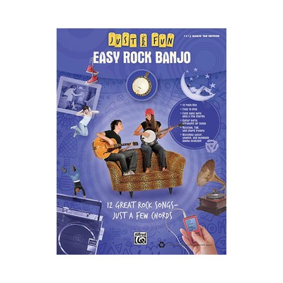 Alfred Just for Fun: Easy Rock Banjo (Book)