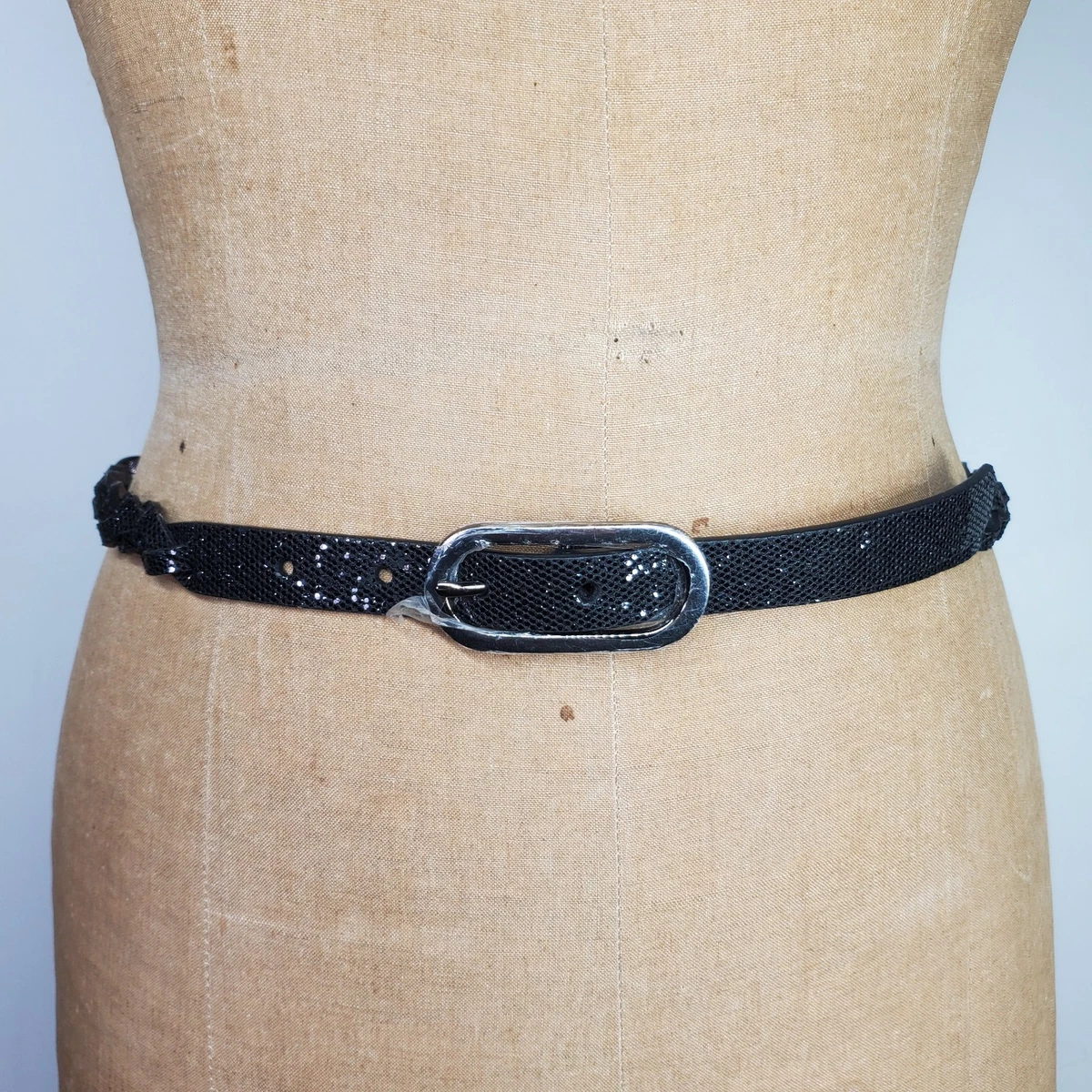Snakeskin Size S Gray Belts for Women for sale | eBay display picture 3