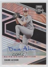 2020 Panini Elite Extra Edition Signatures Dane Acker #134 Auto 0cc9