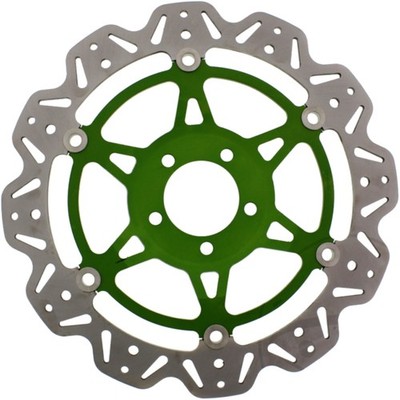 EBC VEE-Rotors Bremsrotor mit Aluminium Nabe Rot vorne für: Ducati Multistrada D