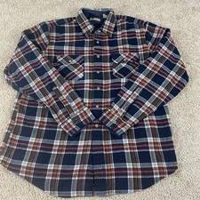 Vintage Sears Shirt Men  s XL Plaid Lumberjack Grunge Flannel 80s S72