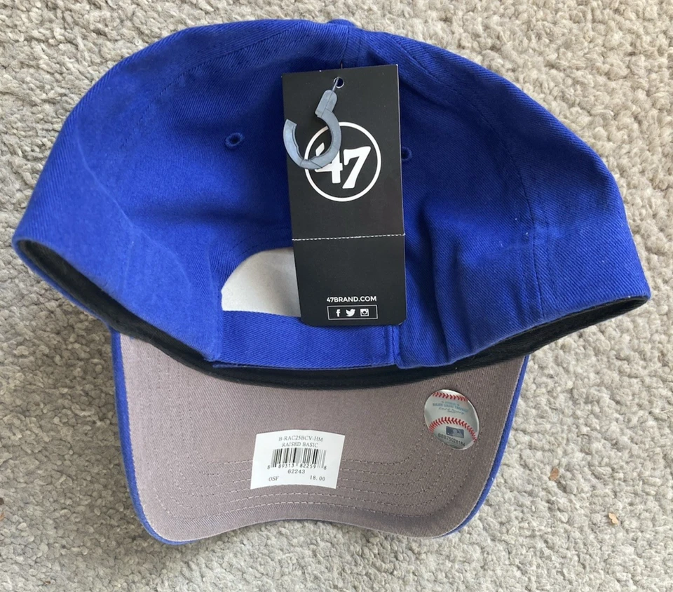 Gorra de béisbol ajustable '47 MVP firmada por IVAN "PUDGE" RODRIGUEZ TEXAS RANGERS Foto 4 de 4