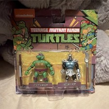 Playmates Toys TMNT Donatello & Shredder Multicolor Boxed Action Figure