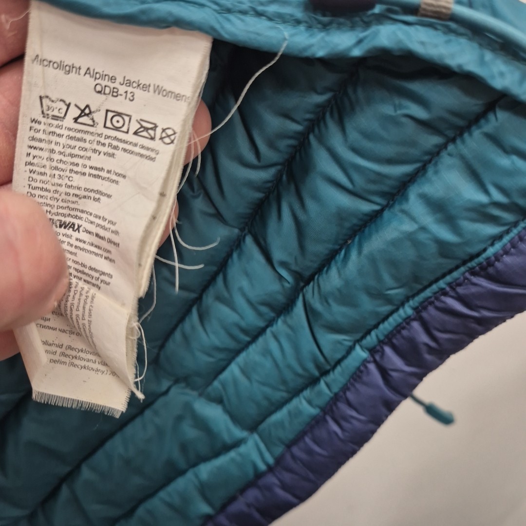 Rab Microlight Alpine Navy Puffer Down Puffer Lig… - image 12