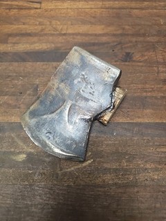 K299 Antique True Temper W.C. Kelly Perfect Beveled Jersey Axe Head 3 lb 3 oz