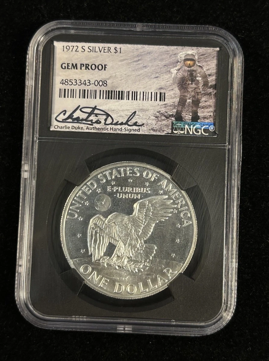Uncirculated Silver 1972 Eisenhower Dollars (1971-1978) for sale