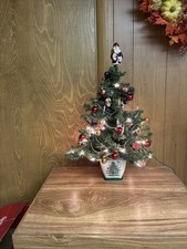2004 Spode 24 Pre- Lit Christmas Tree Teleflo...