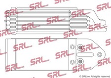 Ölkühler für Audi 200 C3 Avant 100 Stufenheck C2 VW Käfer Cabrio Golf 64-92
