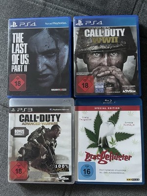 PlayStation 4 Spielesammlung/ Ps4 Spiele/ Usk18/ Blu Ray Filme/ The Last Of Us 2