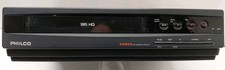 Philco VCR VT2410AT01 Video Cassette Recorder NOT TESTED NO Remote