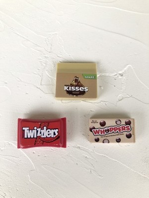 3 SUPER IMPULSE Minis in Minis -Sugar Buzz Series- Twizzlers, Whoopers, Kisses