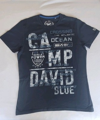 Camp David T-Shirt Größe M wie Neu Blau