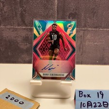 2020 Panini Noah Igbinoghene 71/99 Autographed Card Miami Dolphins RC Rookie. rookie card picture