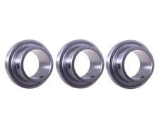 3 x Achslager, für 50mm Achse, 80mm ADM, für Kart Hinterachse, Lagerschale