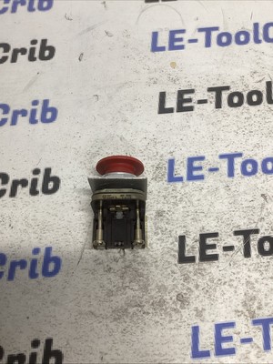 Allen Bradley 800T-D  Pushbutton Momentary Contact 30MM Red Ser. T K-501