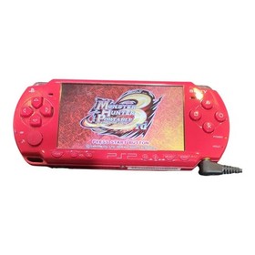 Sony PlayStation Portable PSP-2000 Console Handheld System Wi-Fi Deep Red