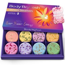 Shower Steamers Aromatherapy 8 Pack Shower Bombs with Essential Oils, Mother...