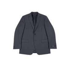NWT Kenneth Cole Boys Grey Single-Breasted Blazer Suit Jacket Wedding Holidays