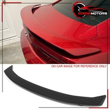 Fits 16-24 Chevrolet Camaro ZL1 Style Trunk Spoiler Decklid Wing Unpainted ABS