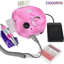 Portable 35000RPM Nail Drill Manicure Machine Sander Set Professional UK Stock