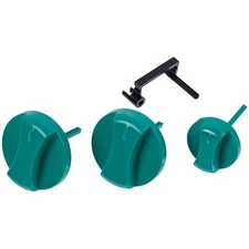 Control Knob Set (3 pcs.) for Gas-fired Boiler Vaillant atmo/turboMAX 114286 