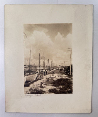 Vintage Tarpon Springs Sponge Docks Old Florida Artistic Photographic Rendition