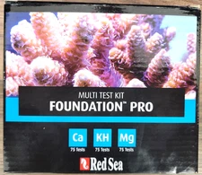 Reef Foundation Multi Test Kit-Calcium, Alkalinity & Magnesium New