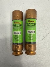 QTY 2  BUSSMANN FRN-R-60 Fusetron Dual Element Time-Delay RK5 FUSE