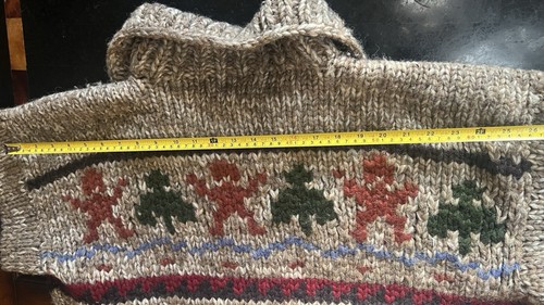 Vintage Orvis Cowichan L Sweater Jacket Made in Canada (Fits an XXL) - Picture 6 of 12