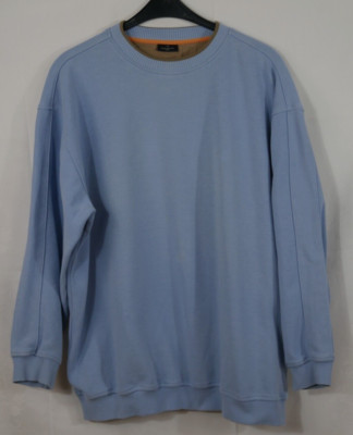 Damen DANIEL HECHTER PARIS Sweater Pullover Blau mit Baumwolle Größe DE 50/52