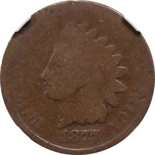 1877 INDIAN HEAD CENT GRADED AG-3 BY NGC **NICE**