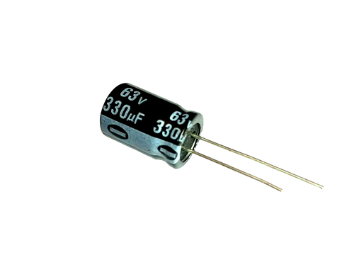330uF 63v SD Electronics Electrolytic Capacitor Radial - Qty 2 pcs - Picture 2 of 2