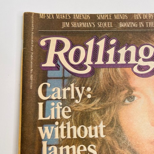 Carly Simon Rolling Stone Magazine Issue 358 December 1981 Vintage RARE - Picture 2 of 11