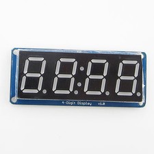 0.56" LED 4-Digit Tube Display D4056A Module with Time Clock for Arduino
