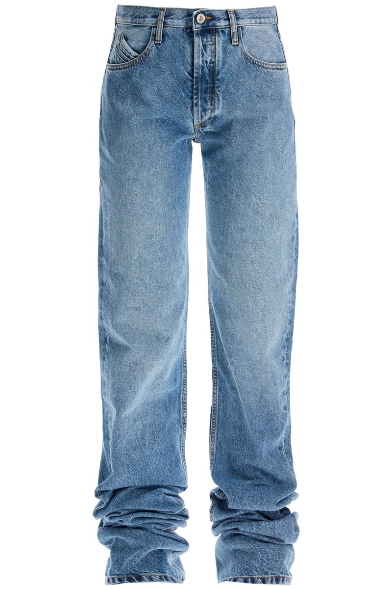 デニム・ジーパン THE ATTICO FW25 LONG DENIM JEANS (251WCP00277 DDD085AA024) Extra long denim jeans THE ATTICO Woman Tg. 25 JEANS