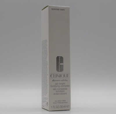 Clinique derma white lab bright fortifying complex 1 FL Oz. SKIN BRIGHTENER