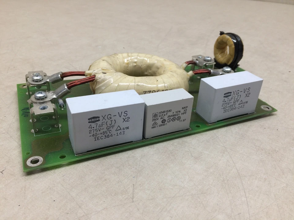 APC Symmetra 640-0428A Rev 4 Power Input Filter UPS PCB W/ Copper Coil - Image 2 of 4