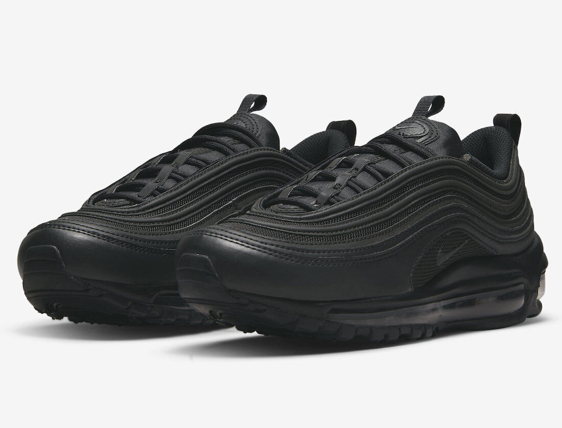 Women's Nike Air Max 97 Next Nature Triple Black Blackout Women's Nike Air Max 97 Next Nature Triple Black Blackout