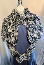 Outlander Style Capelet And Arm Warmers