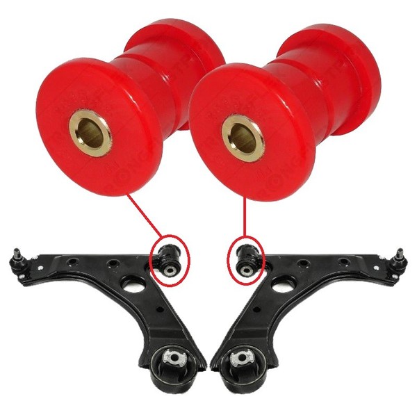 Strongflex Busches Vorne Untere Querlenker Fiat Fiorino (Qubo)-image