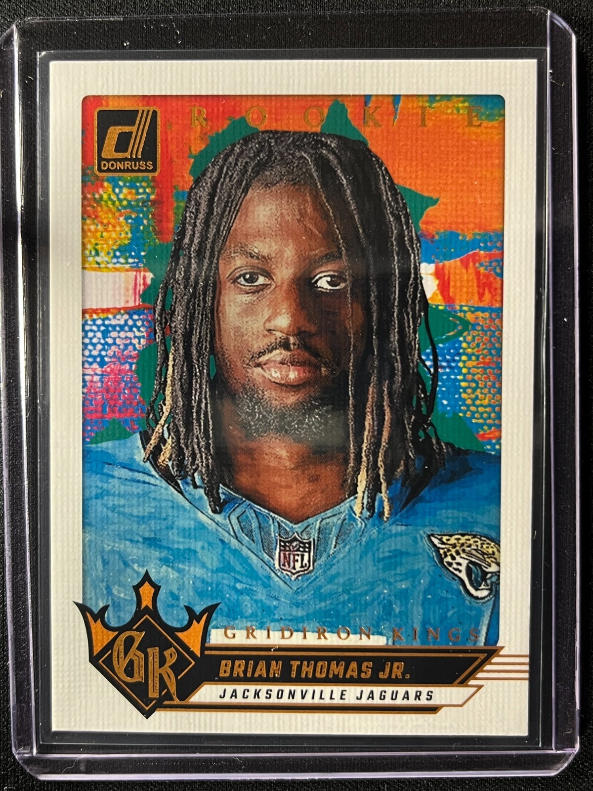 2024 Panini Donruss Football - Brian Thomas Jr Gridiron Kings Jaguars #8