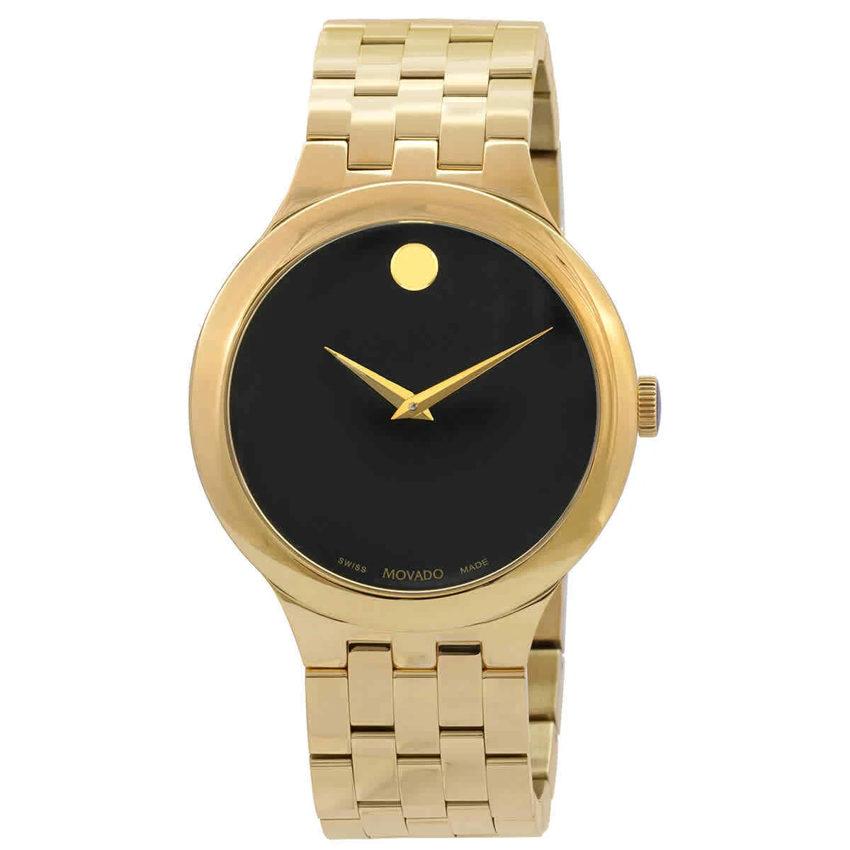 Movado Veturi Quartz Black Museum Dial Unisex Watch 0607417 | eBay