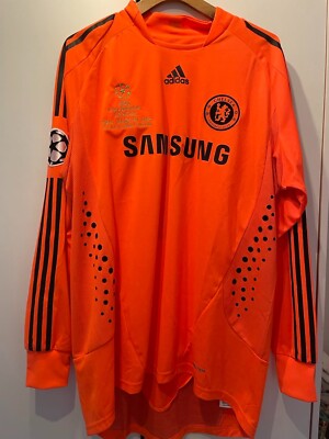 Football shirt Chelsea Peter Cech Moscow final 2008